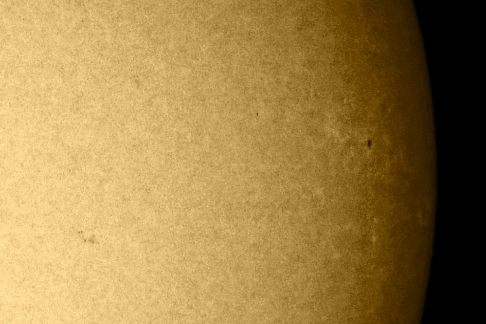 Sonnenflecken am 14.09.2016